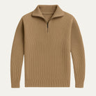 Men's Merino Wool Quarter-Zip Sweater - Horace