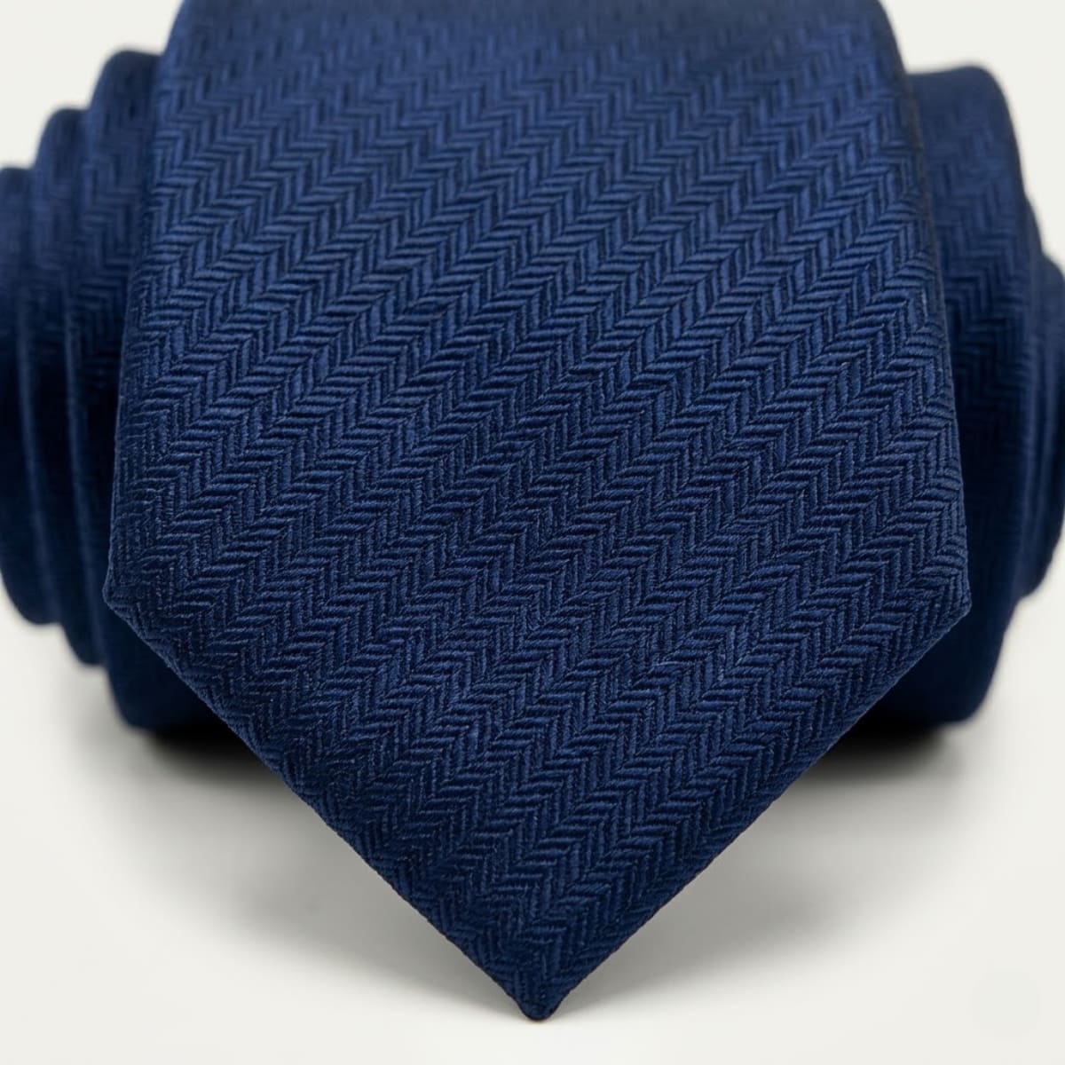 Men's Herringbone Necktie - Carl