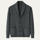 Men's Cashmere Shawl Collar Cardigan - Jermaine