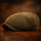 Unisex Faux Suede Newsboy Cap - Dane