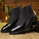 Men's Suede Wingtip Chelsea Boots - Homer