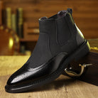 Men's Suede Wingtip Chelsea Boots - Homer